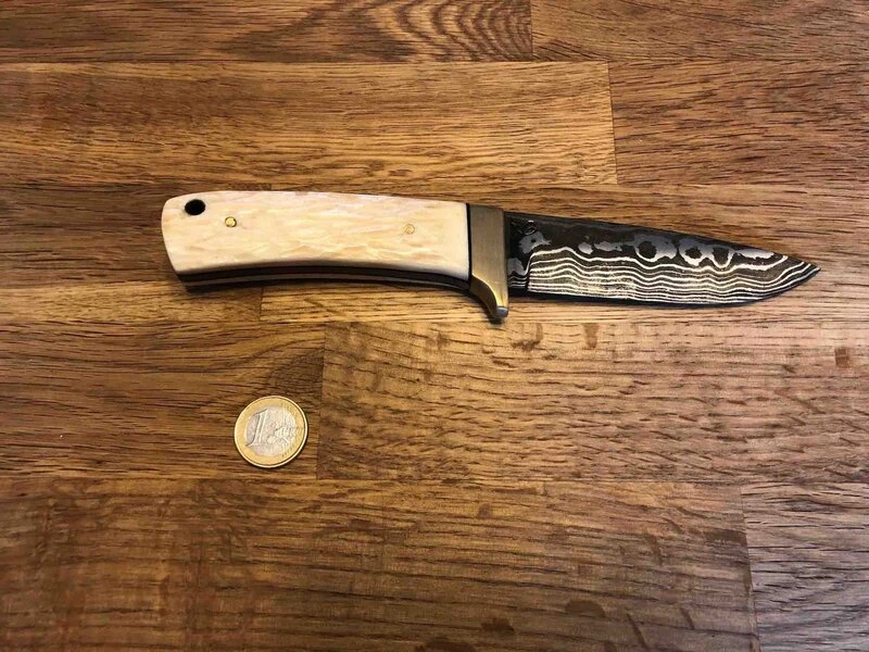 Jagdmesser Büffelhorn